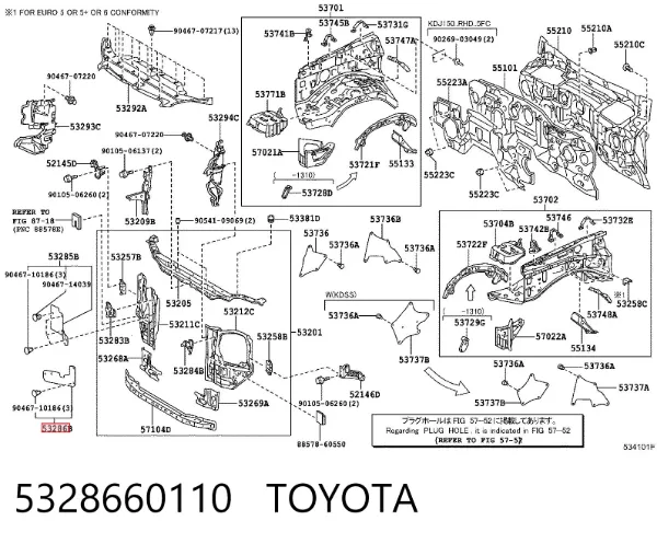  5328660110 Toyota
