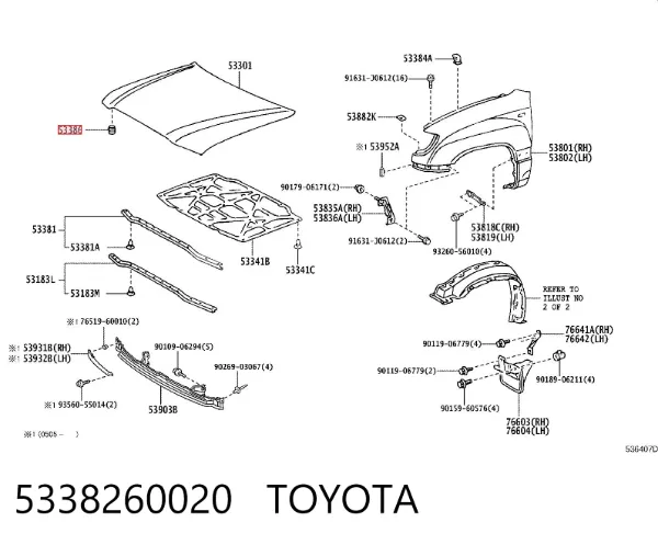  5338260020 Toyota