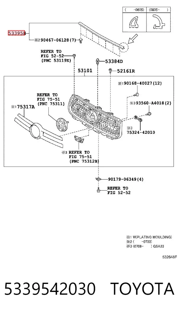  5339542030 Toyota