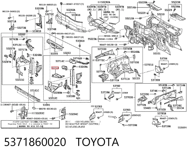  5371860020 Toyota