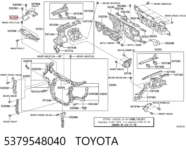  5379548040 Toyota