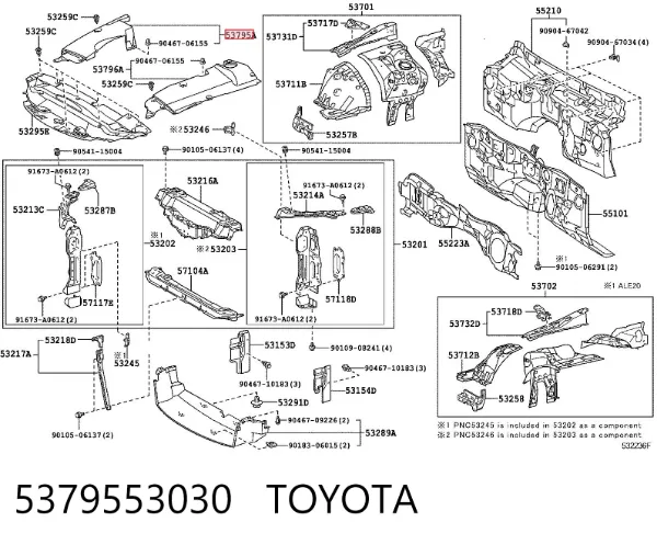  5379553030 Toyota