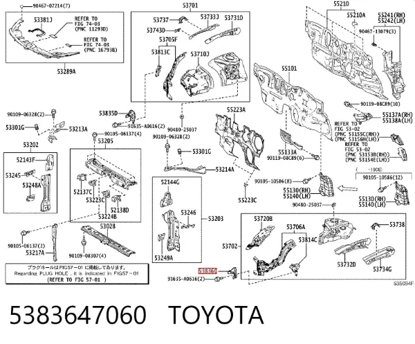  5383647060 Toyota