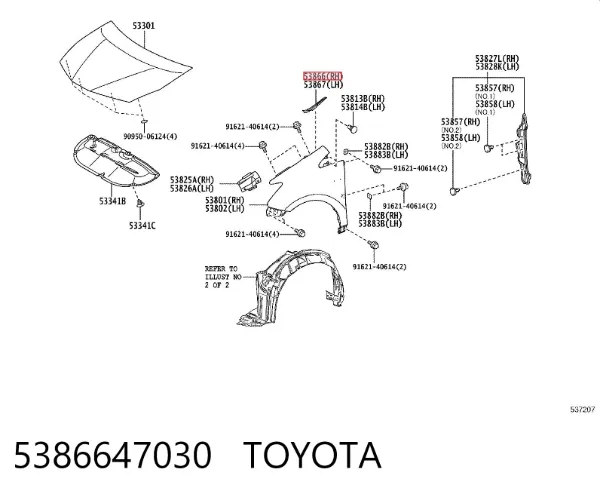  5386647030 Toyota