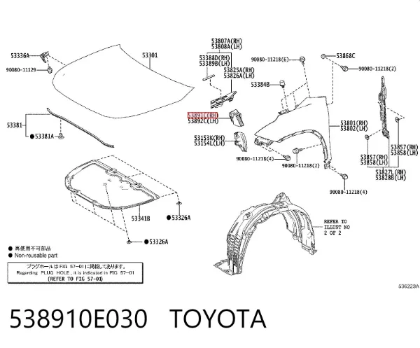  538910E030 Toyota