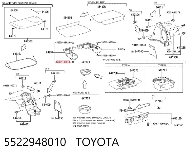  5522948010 Toyota