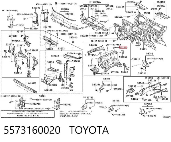  5573160020 Toyota