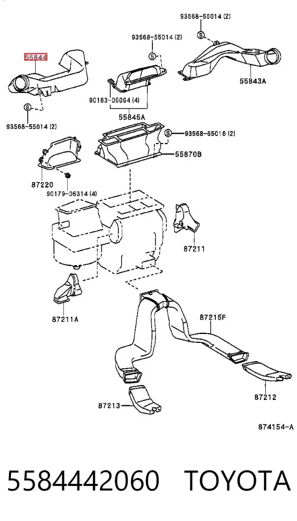  5584442060 Toyota