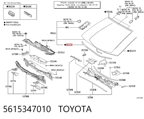  5615347010 Toyota