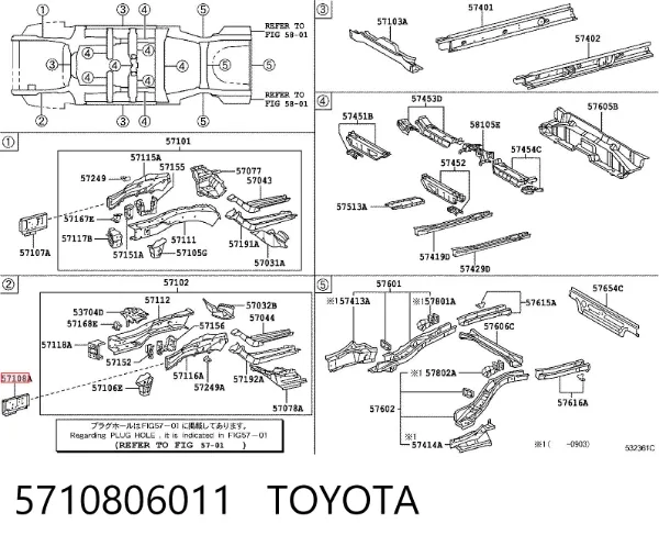  5710806011 Toyota