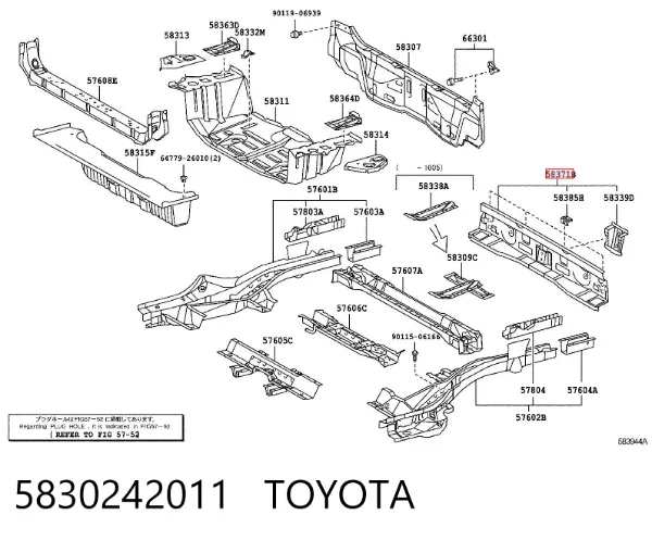  5830242011 Toyota