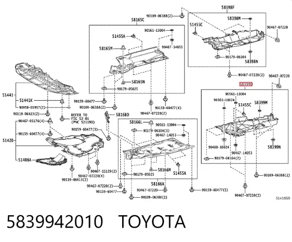  5839942010 Toyota