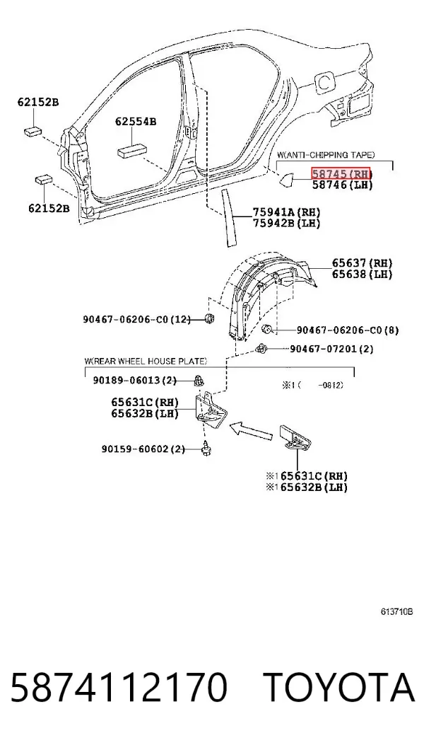  5874112170 Toyota
