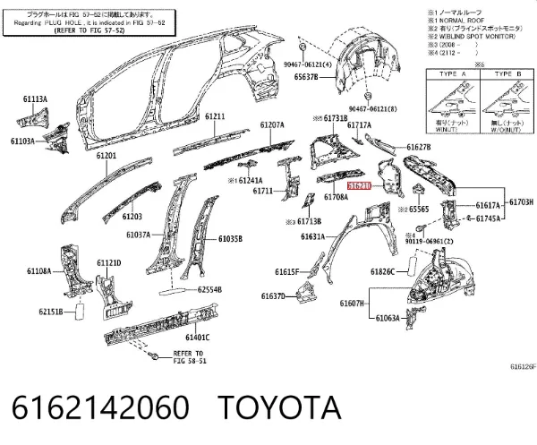  6162142060 Toyota