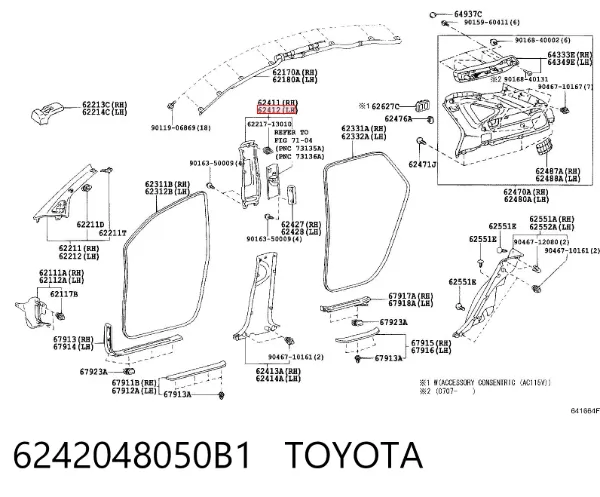  6242048050B1 Toyota