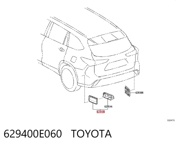  629400E060 Toyota