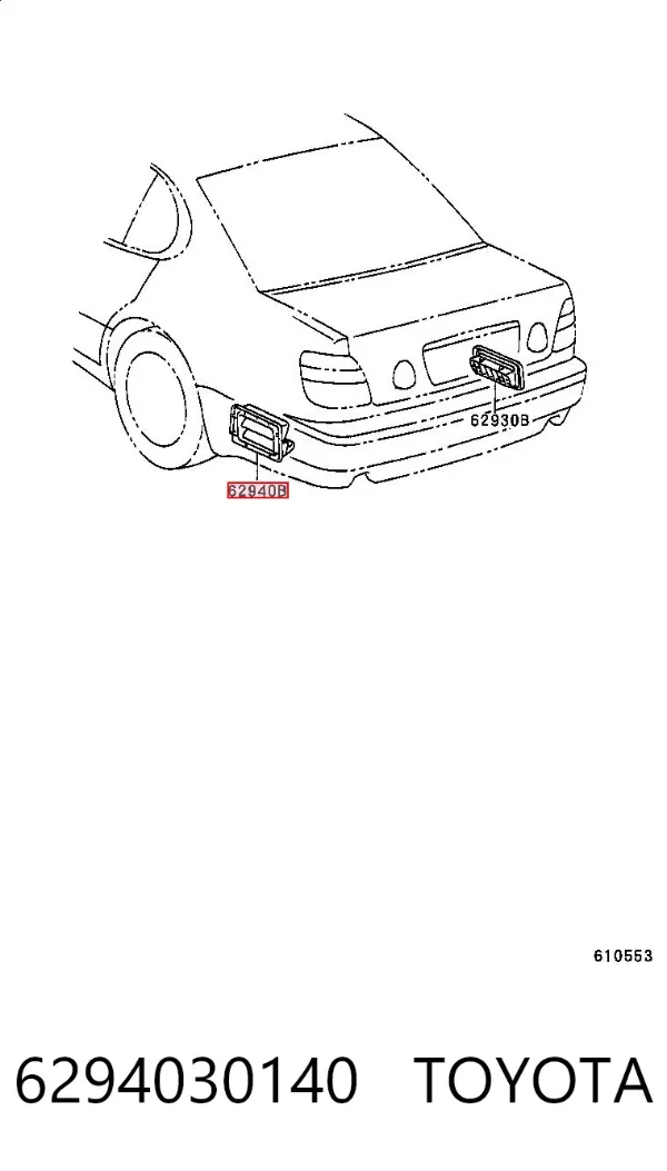 6294030140 Toyota