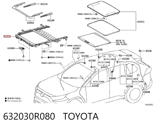  632030R080 Toyota