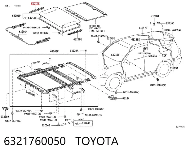  6321760050 Toyota