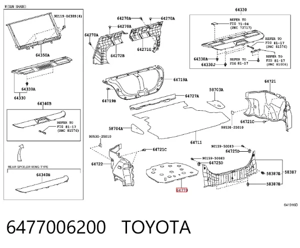  6477006200 Toyota