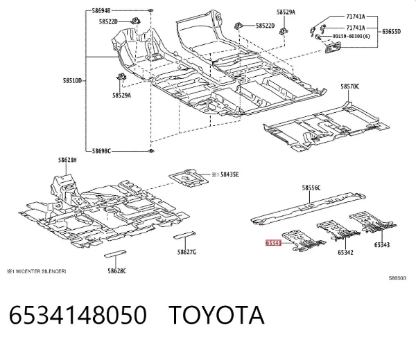  6534148050 Toyota