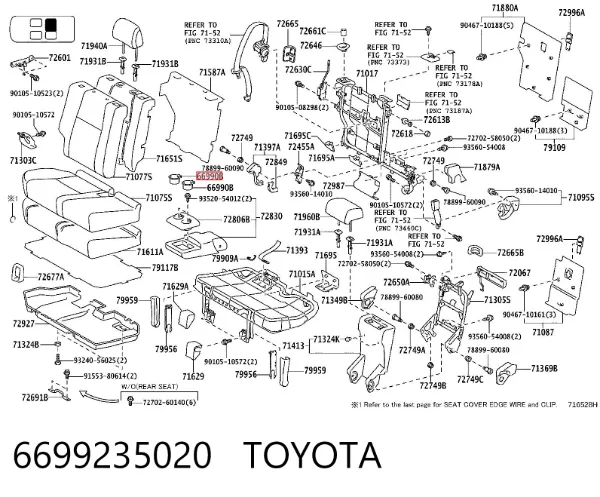  6699235020 Toyota