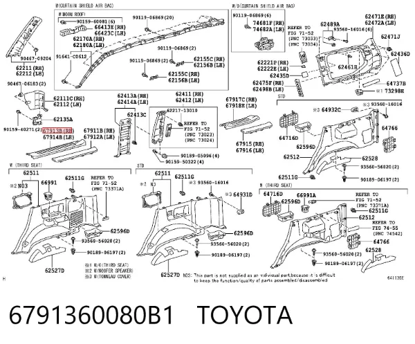  6791360080B1 Toyota