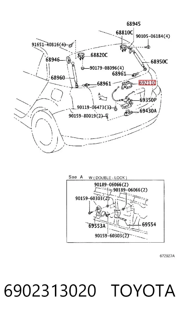  6902313020 Toyota