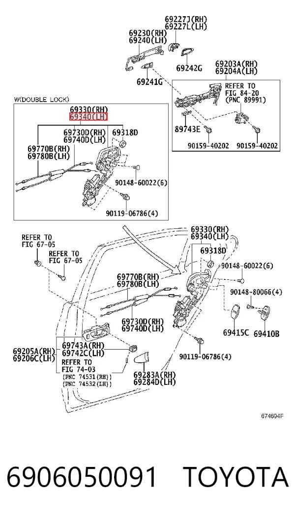  6906050091 Toyota