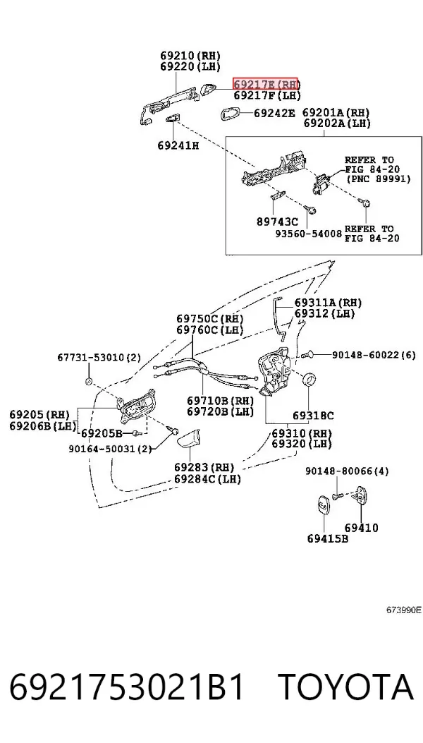  6921753021B1 Toyota