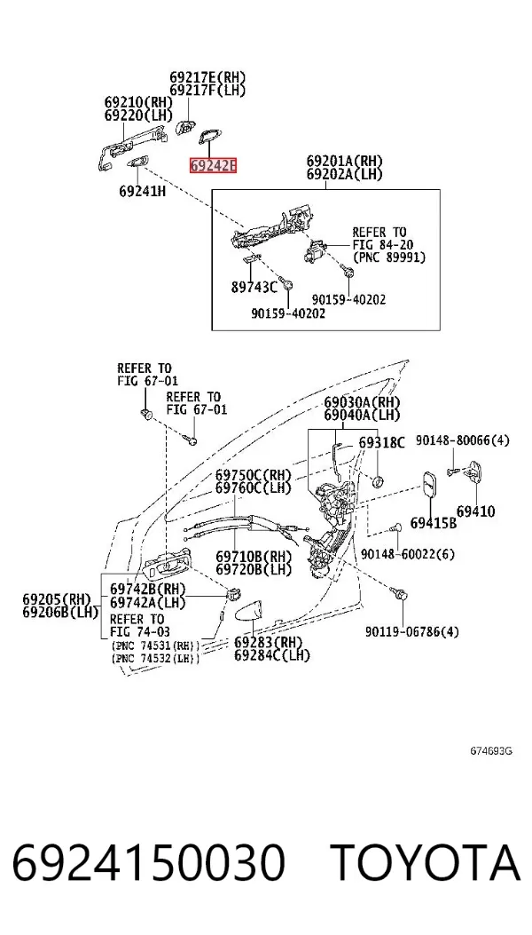 6924150030 Toyota