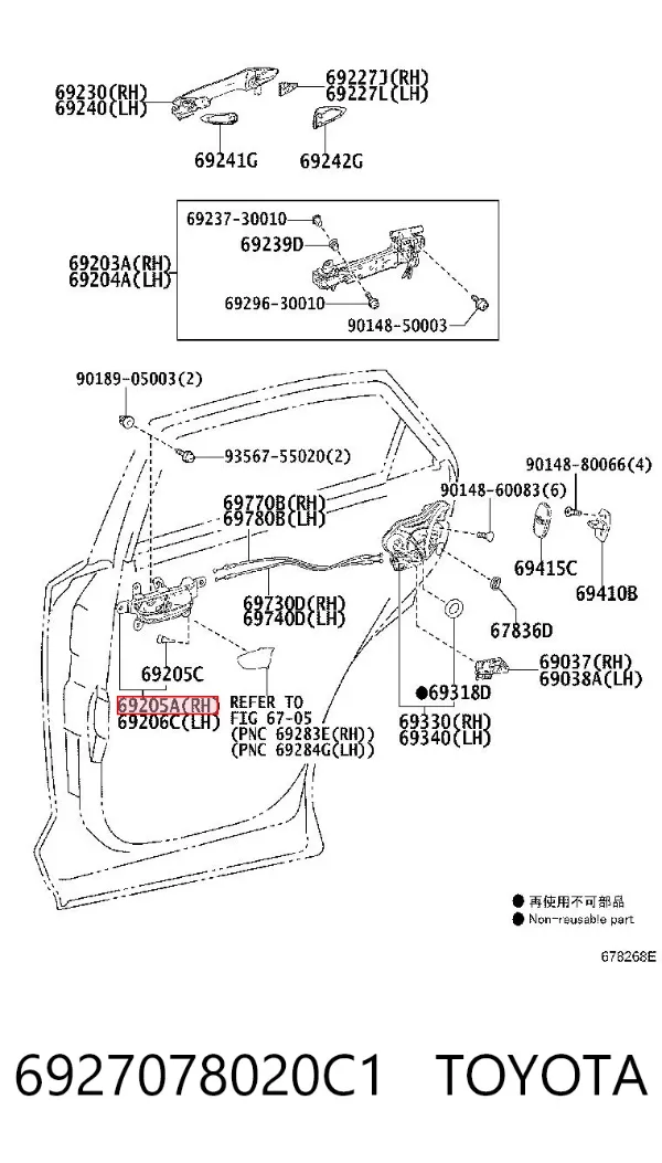  6927078020C1 Toyota