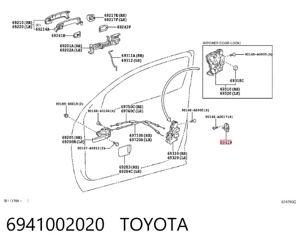  6941002020 Toyota