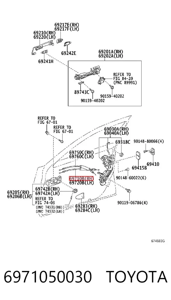  6971050030 Toyota