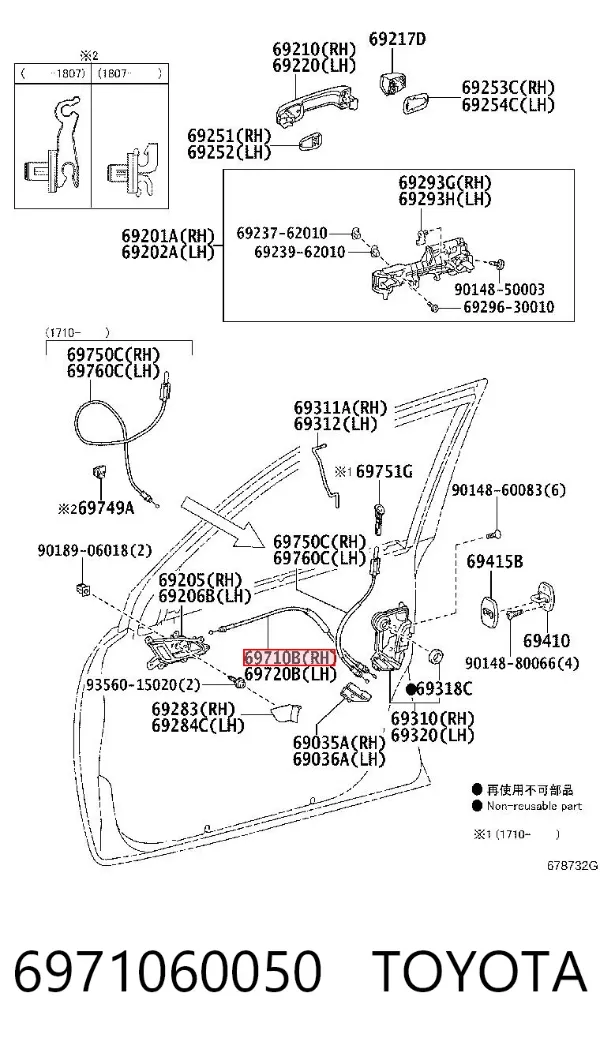  6971060050 Toyota