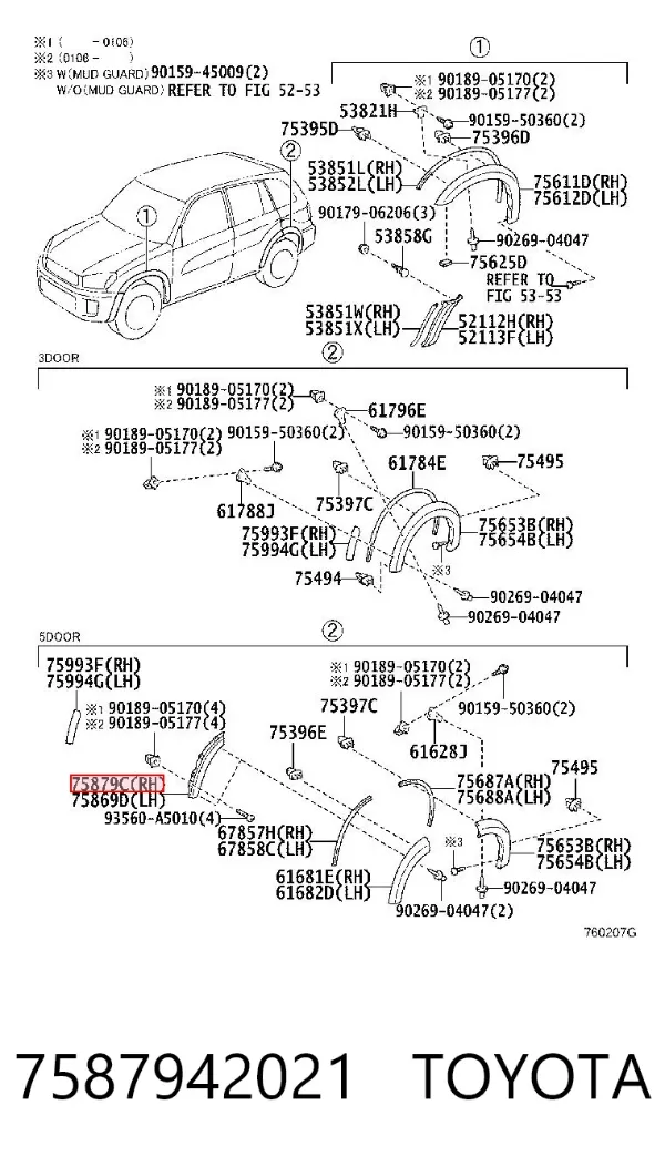  7587942021 Toyota