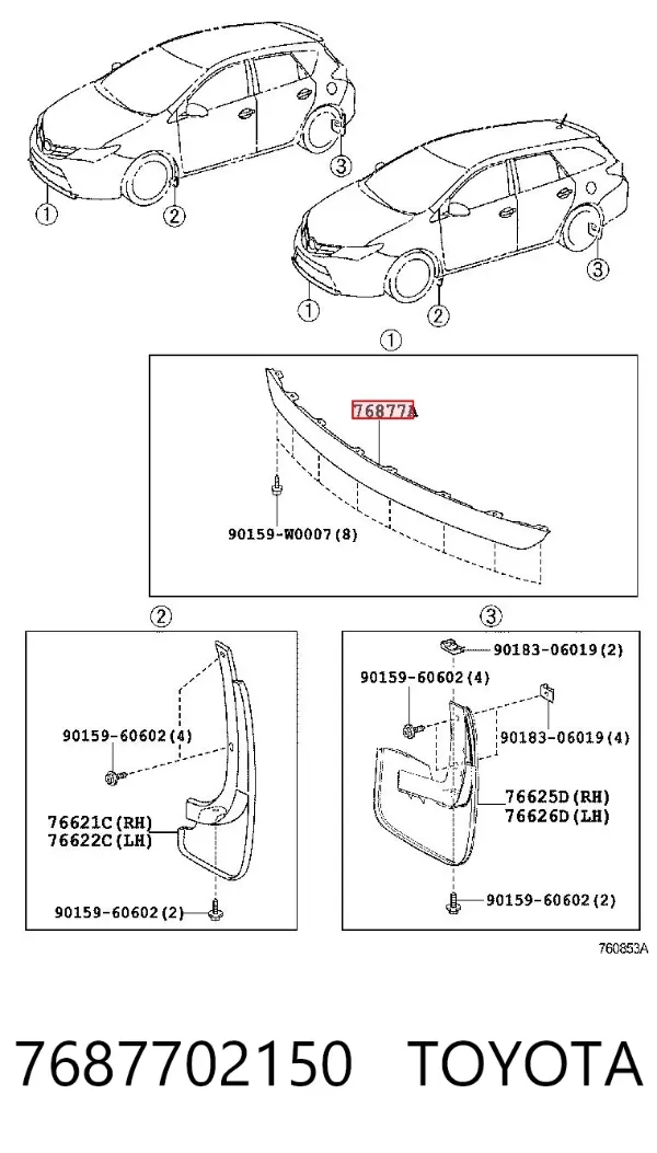  7687702150 Toyota