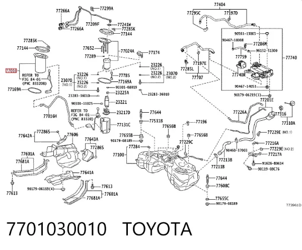  7701030010 Toyota