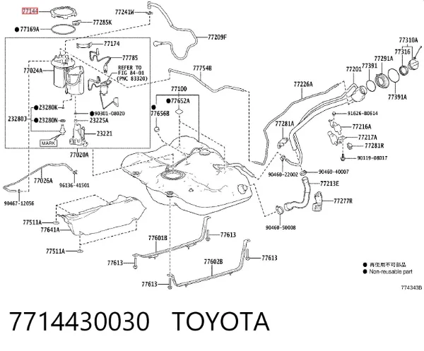  7714430030 Toyota