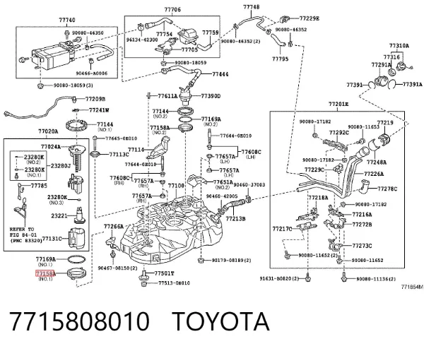  7715808010 Toyota