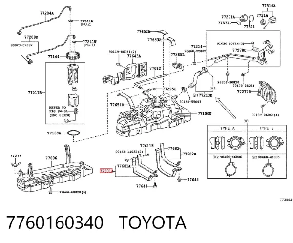  7760160340 Toyota