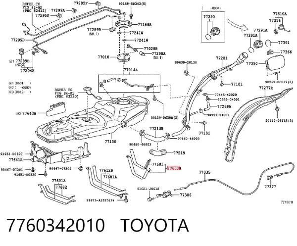  7760342010 Toyota