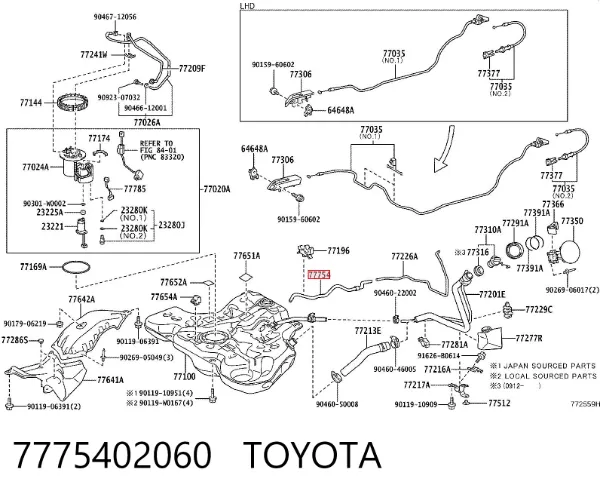  7775402060 Toyota