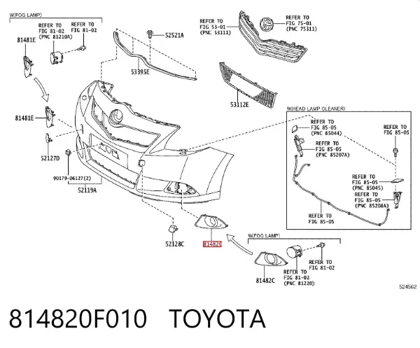  814820F010 Toyota