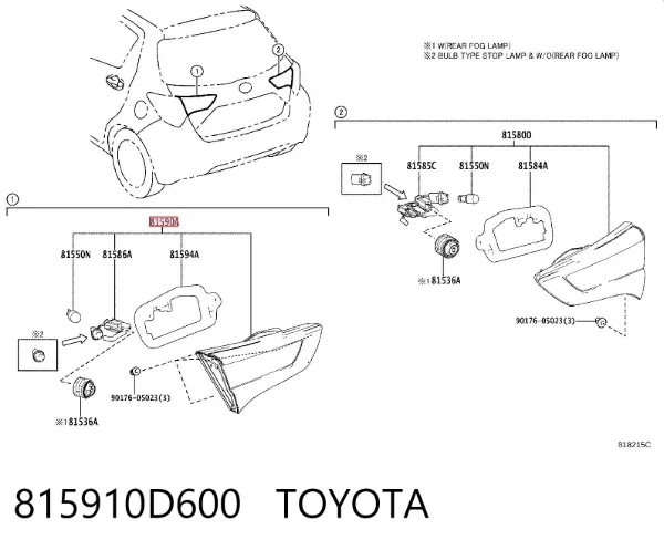  815910D600 Toyota