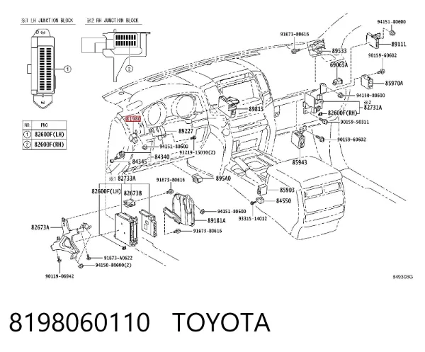  8198060110 Toyota