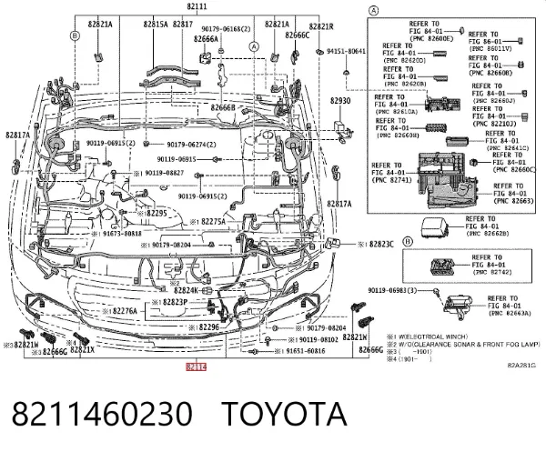  8211460230 Toyota