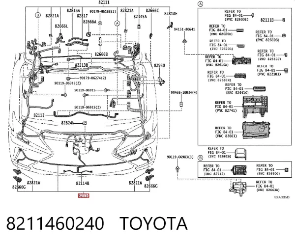  8211460240 Toyota