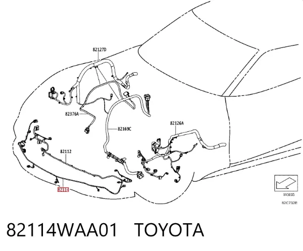 82114WAA01 Toyota