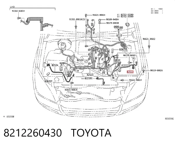  8212260430 Toyota